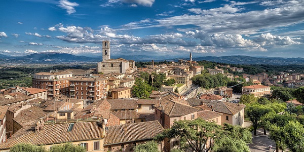 Un voyageur catholique en Italie: Art, Architecture, culture catholique, ect ( Images, musique et vidéos)  Perugia-panorama