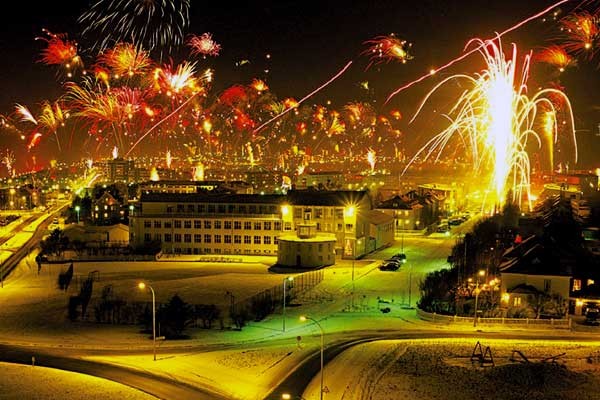 Capodanno in Islanda